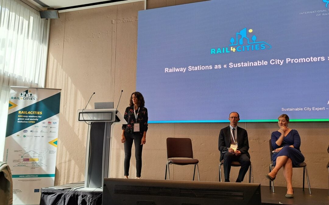 RAIL4CITIES at the UIC Stations Days in Paris